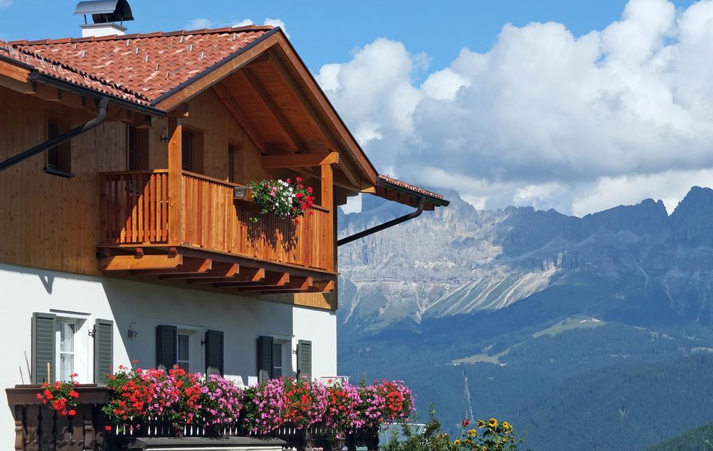 Appartement Haus Schlernblick à Nova Ponente Extérieur photo