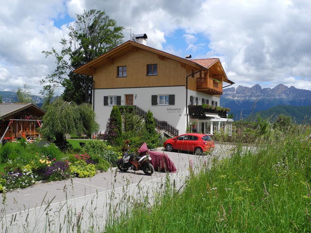 Appartement Haus Schlernblick à Nova Ponente Extérieur photo